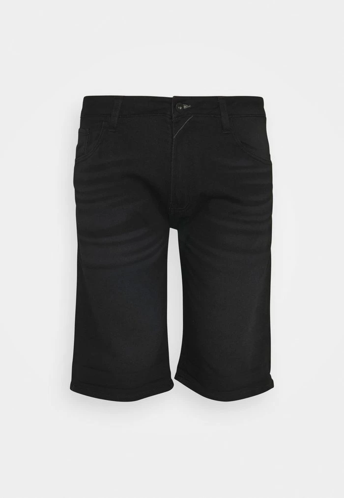 Le moins cher ❤️ INDICODE 🤩 JEANS KEN PLUS - Short En Jean - Black ⌛