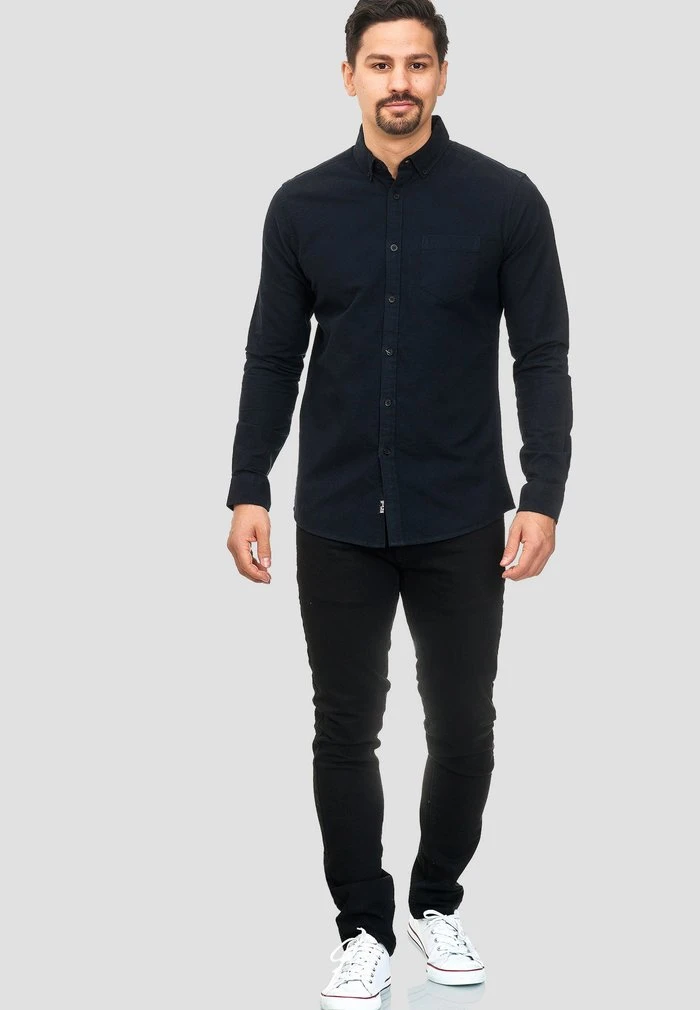 Bon marché ❤️ INDICODE JEANS MANORWAY - Chemise - Black 😉 – Image 2