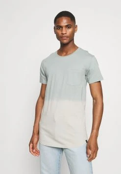 Remise 🌟 INDICODE JEANS CLIFF - T-shirt Basique - Blue Surf ⌛