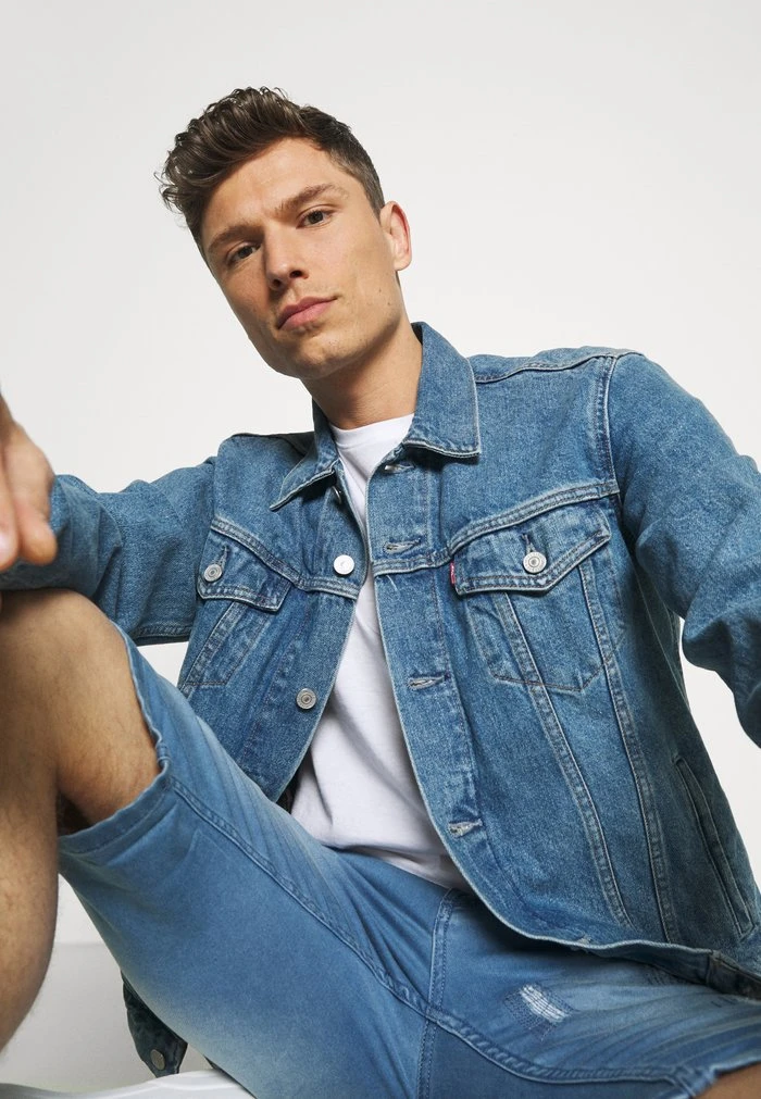 De gros 🥰 INDICODE JEANS COMMERCIAL KEN HOLES - Short En Jean - Blue Wash 😍 – Image 4