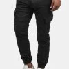 Tout neuf 😀 INDICODE JEANS IDBROMFIELD - Pantalon Cargo - Black ✔️