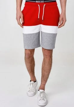 Meilleure vente ⭐ INDICODE 👍 JEANS PAUL - Short - Goji Berry ⌛