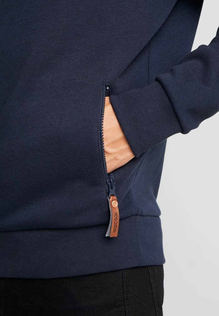 Bon marché 🧨 INDICODE JEANS BATCHELOR - Sweat à Capuche - Navy ⌛ – Image 6