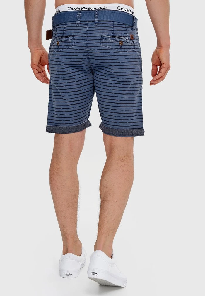 Remise ✨ INDICODE ❤️ JEANS ARROYO - Short - China Blue 🎁 – Image 3