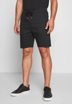 Bon marché 😀 INDICODE JEANS THISTED - Short - Black 🎁