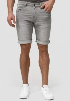 Budget 😉 INDICODE JEANS Short En Jean - Gray 🤩