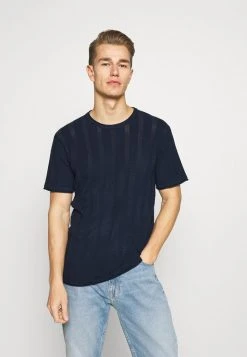 Meilleur prix 🔥 INDICODE JEANS ATKINSON - T-shirt Basique - Navy 👏