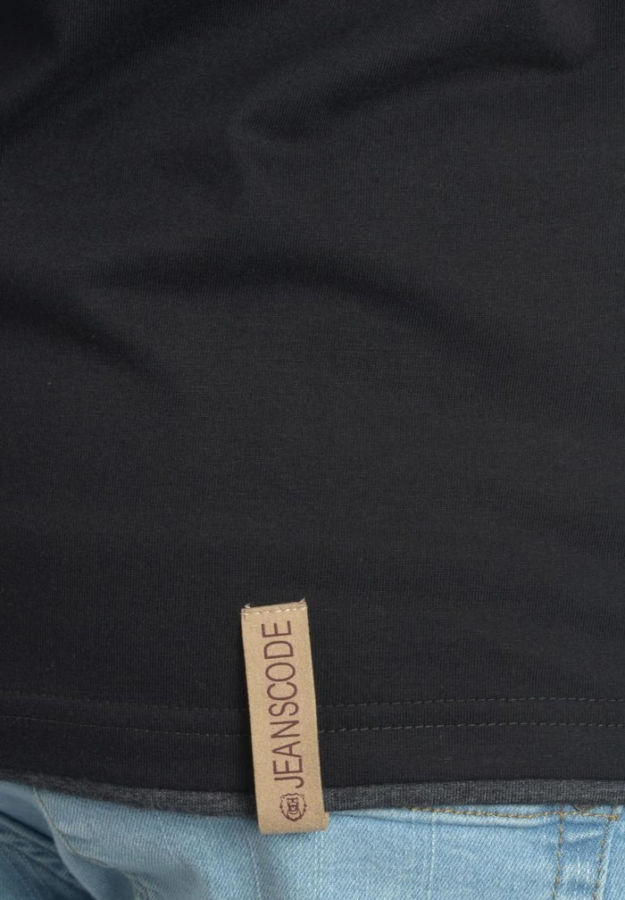 Meilleure affaire ⌛ INDICODE ⭐ JEANS IDTONY - T-shirt Basique - Black 😀 – Image 5