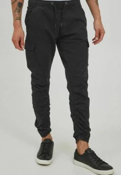 Meilleure affaire ✨ INDICODE JEANS IDGILMAT - Pantalon Cargo - Black 🛒