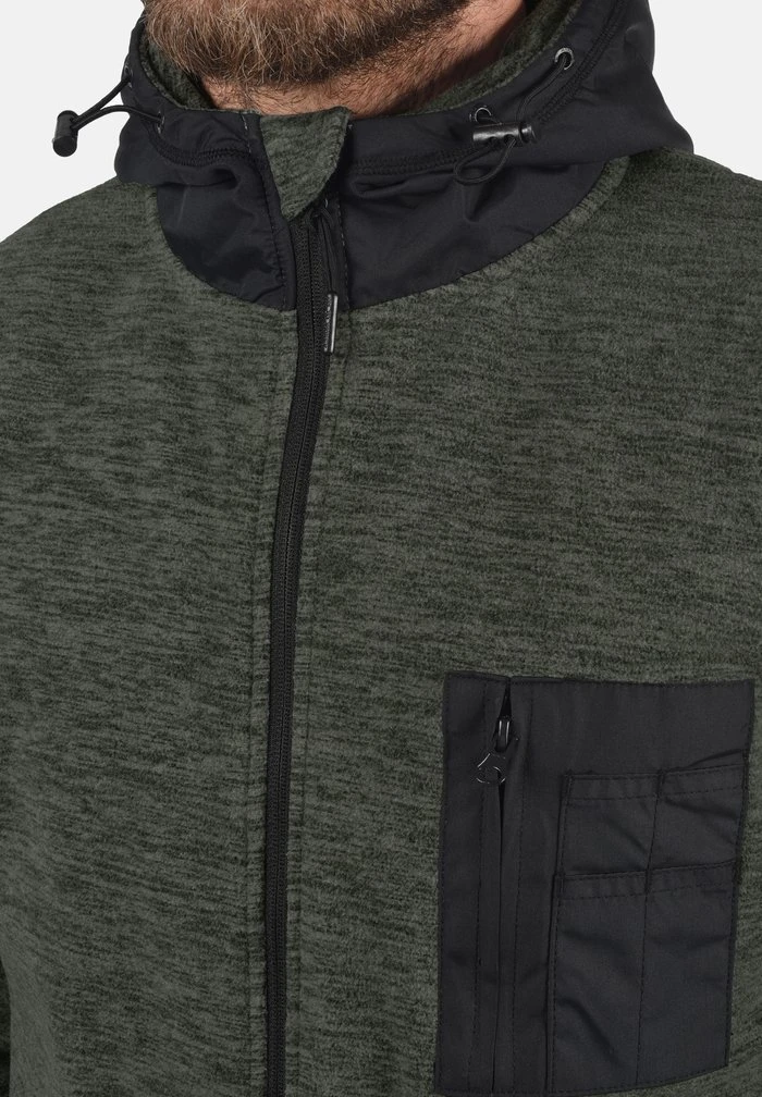 Promo ❤️ INDICODE 🔔 JEANS IDWILMOT - Veste Polaire - Army ✨ – Image 4