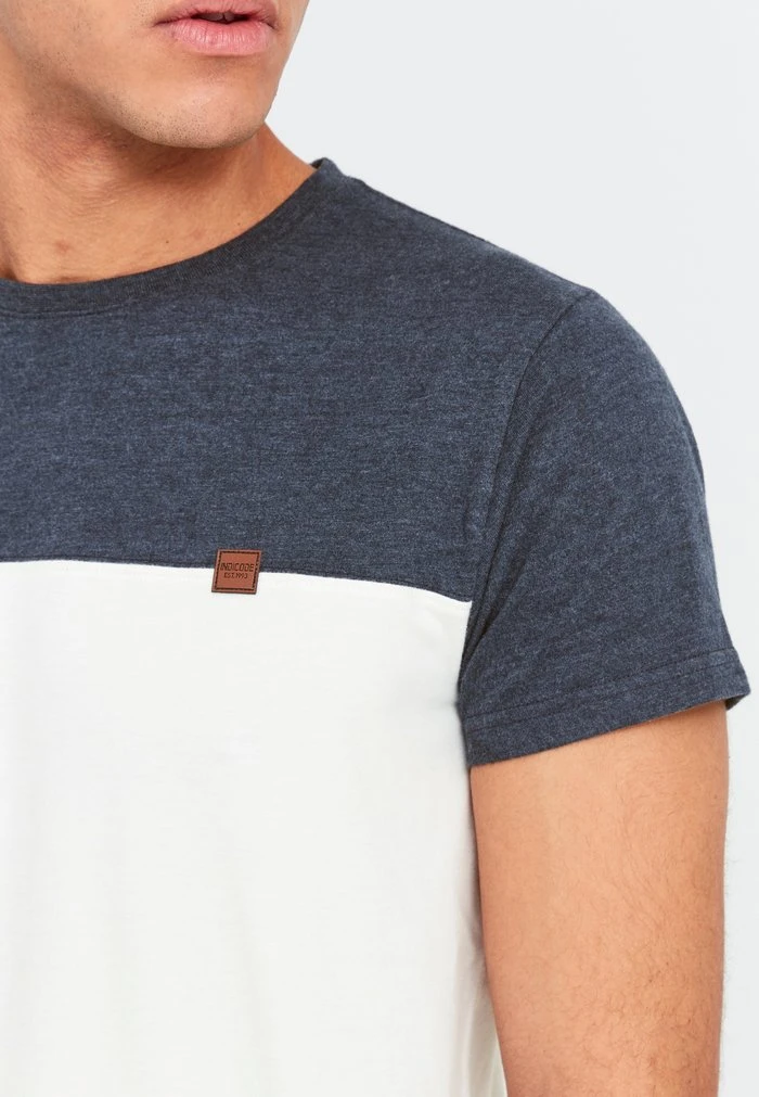 Promo 💯 INDICODE JEANS IDREMMOND - T-shirt Basique - Marshmellow ⭐ – Image 3