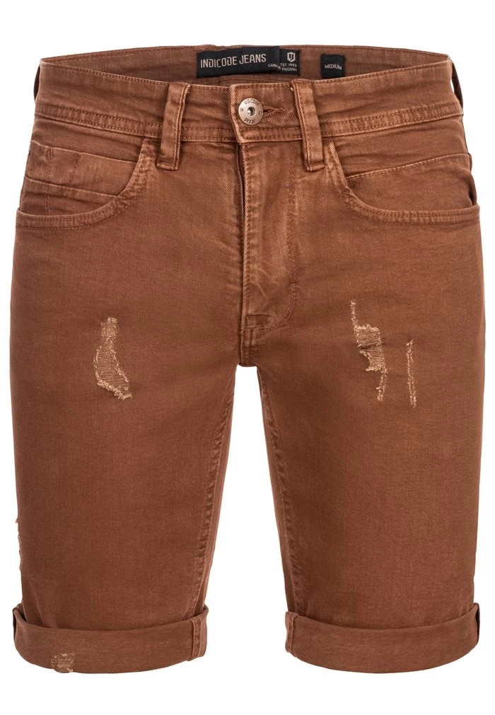 Sortie ✨ INDICODE JEANS Short En Jean - Rootbeer 🥰 – Image 6