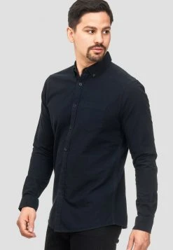 Bon marché ❤️ INDICODE JEANS MANORWAY - Chemise - Black 😉