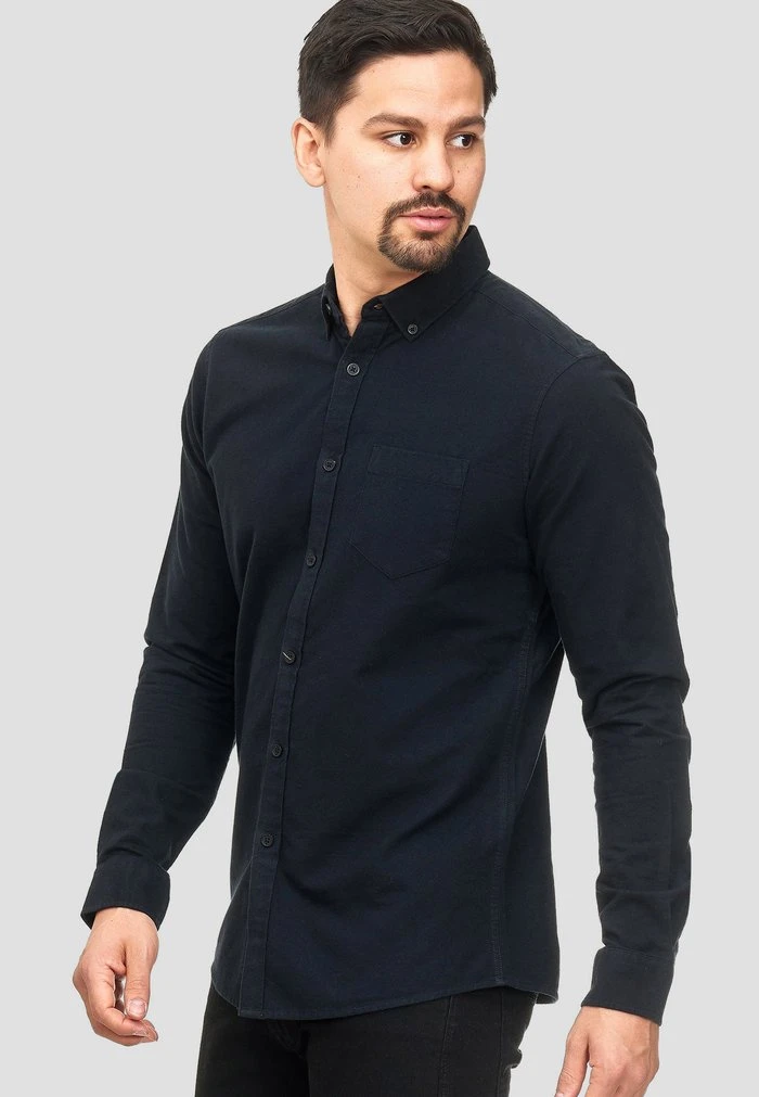 Bon marché ❤️ INDICODE JEANS MANORWAY - Chemise - Black 😉