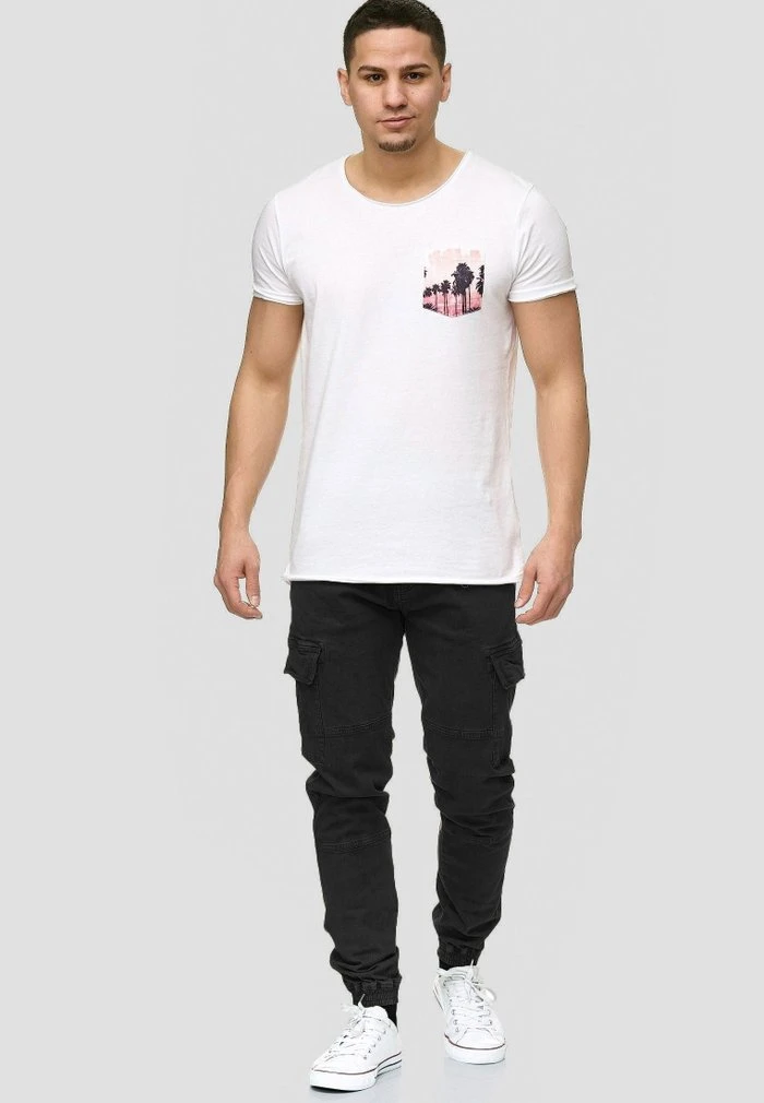 Meilleure vente 🤩 INDICODE JEANS Pantalon Cargo - Black ✔️ – Image 2