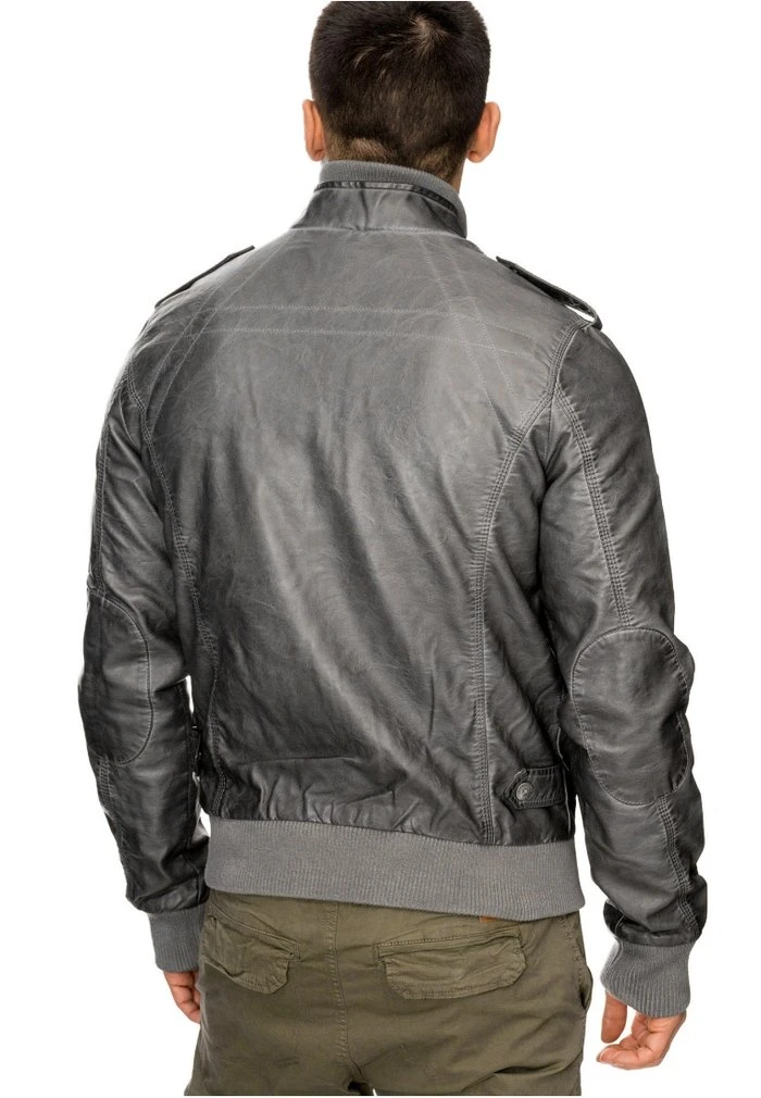 Top 10 ✨ INDICODE JEANS INCO - Veste En Similicuir - Grau 👍 – Image 3