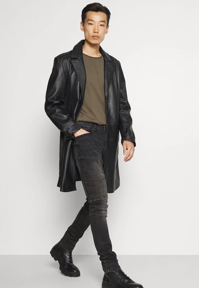 Meilleur prix ⭐ INDICODE JEANS PATTON - JEANS Skinny - Vintage Black ⌛ – Image 4