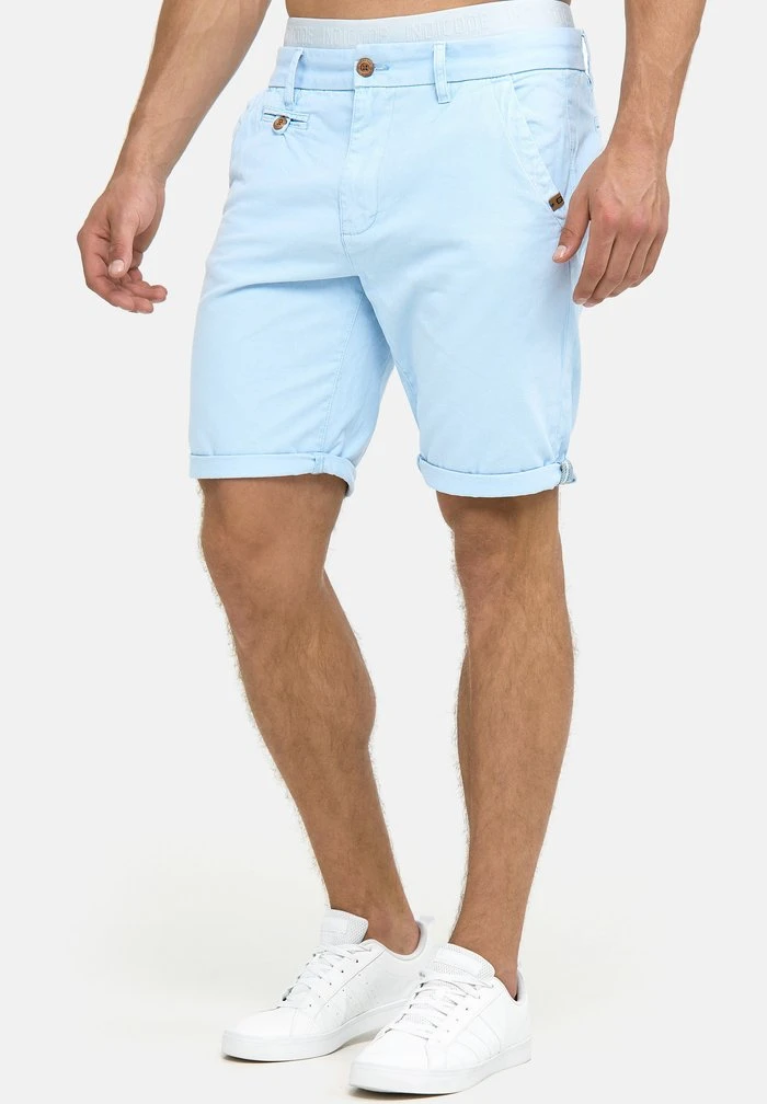 Sortie đ INDICODE JEANS CASUAL FIT - Short - Blau Palace Blue đ â Image 4