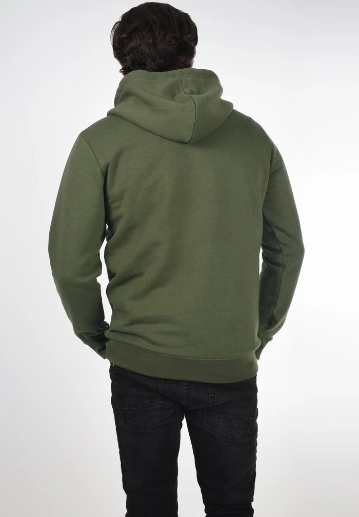 Vente flash đ INDICODE JEANS IDBARNEYS - Sweat à Capuche - Army â â Image 3