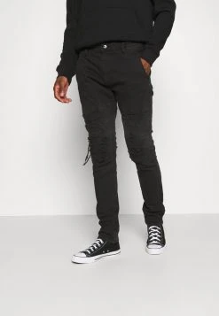 Offres ⌛ INDICODE 🤩 JEANS WEAVER - Jean Slim - Black ❤️