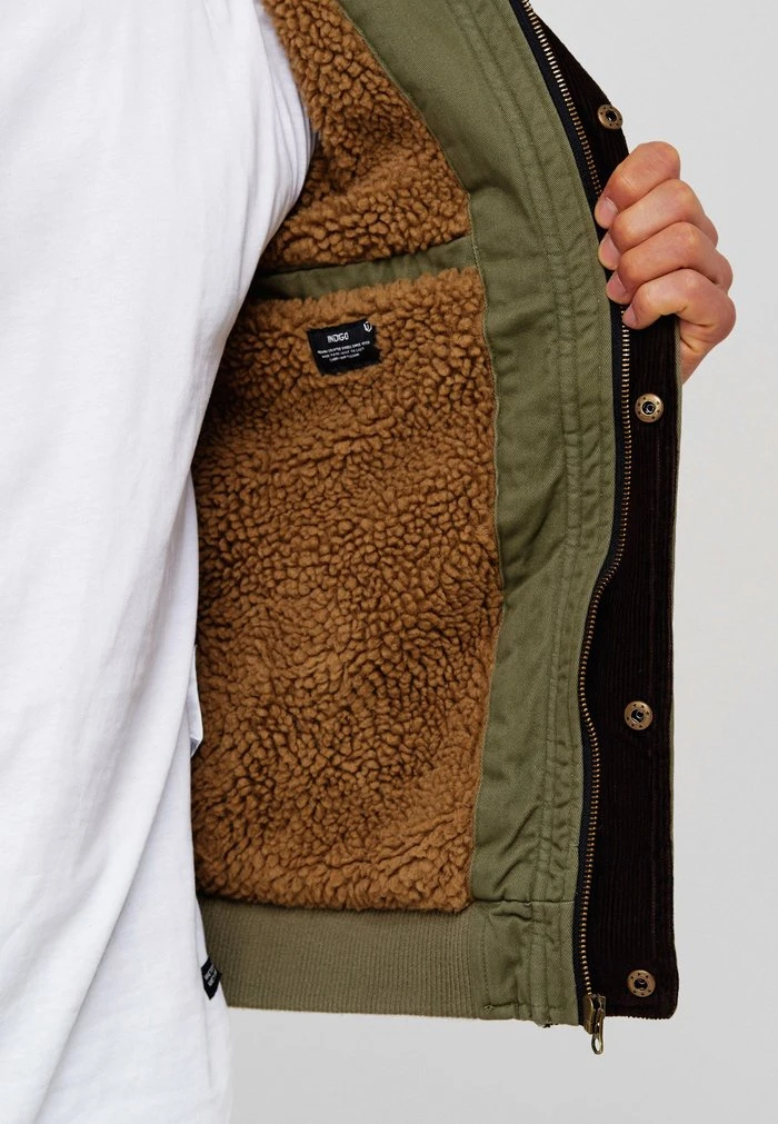 Meilleure vente ⭐ INDICODE 🎉 JEANS Veste D'hiver - Army 🔔 – Image 5