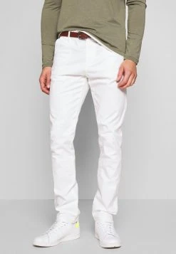 Vente flash ✔️ INDICODE JEANS GOVER - Chino - Offwhite 🎁