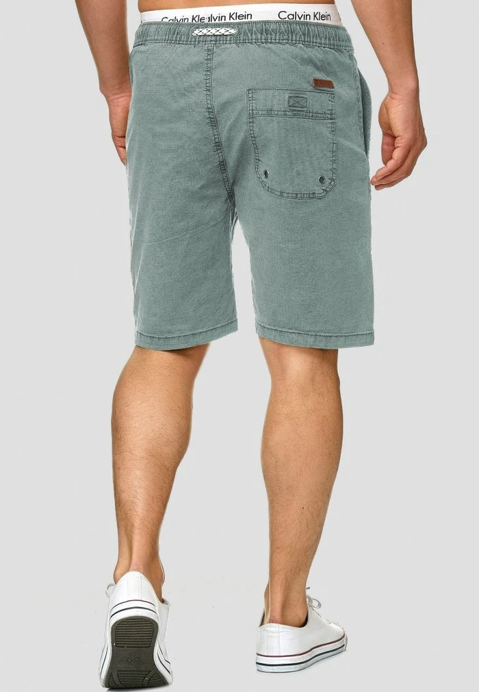 Meilleure affaire ✨ INDICODE 🛒 JEANS Short - Blue Surf 🧨 – Image 3