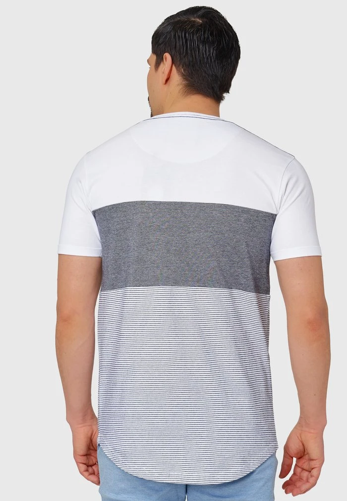 Tout neuf ❤️ INDICODE 💯 JEANS PORTER - T-shirt Imprimé - Offwhite 🔥 – Image 3