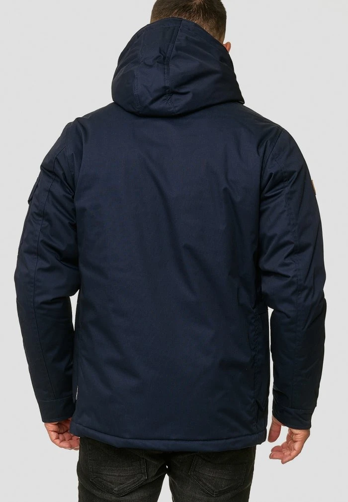 Promo ⭐ INDICODE 👍 JEANS ELMHURTS - Veste Mi-saison - Navy ✨ – Image 3