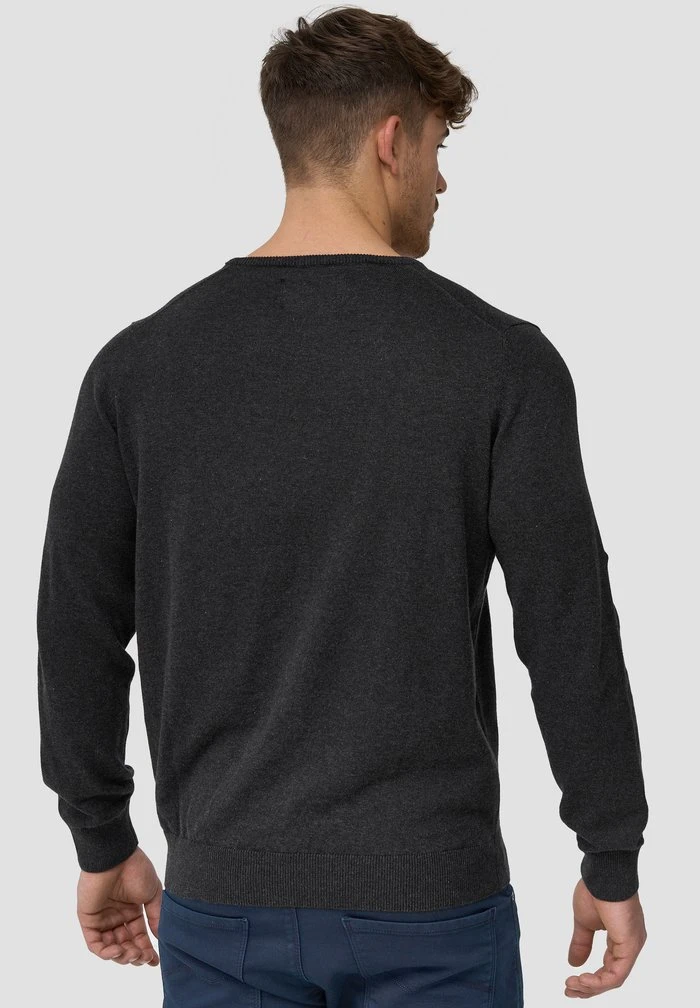 Nouveau đ INDICODE JEANS Sweatshirt - Raven âš â Image 3