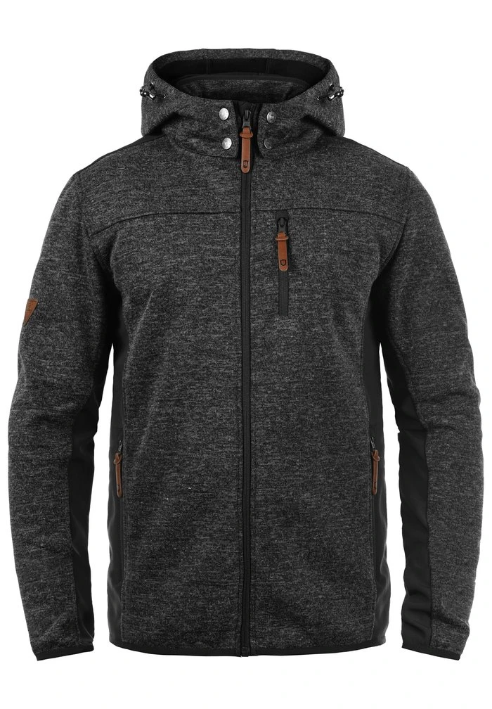 Meilleure vente đ INDICODE JEANS IDGROSVENOR - Sweat à Capuche Zippé - Charcoal âš â Image 3