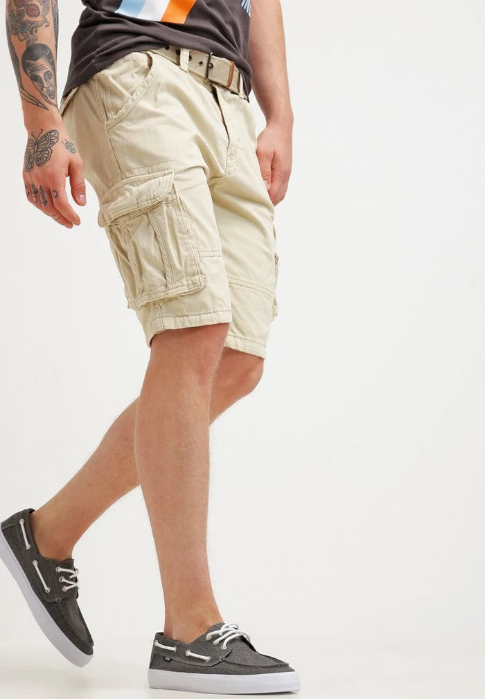 Meilleure affaire 🔔 INDICODE JEANS MONROE - Short - Fog 🤩 – Image 4