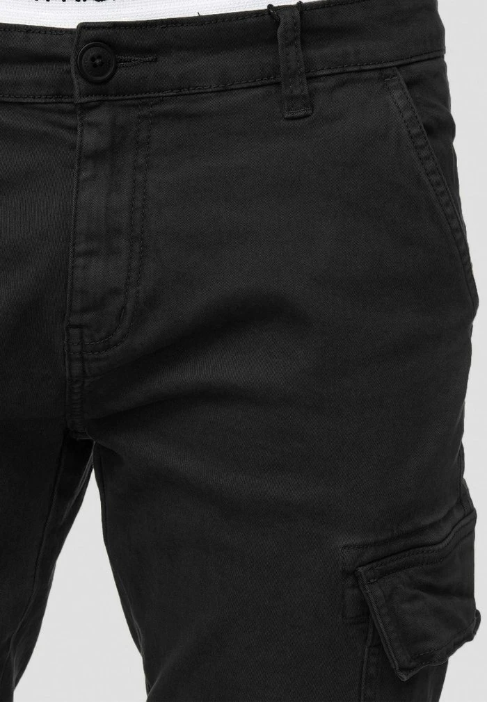 Meilleure vente 🤩 INDICODE JEANS Pantalon Cargo - Black ✔️ – Image 4