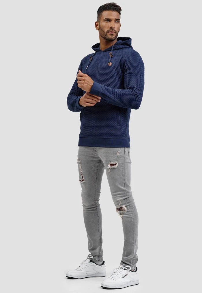 Coupon đ INDICODE JEANS Sweatshirt - Navy đ„ â Image 2