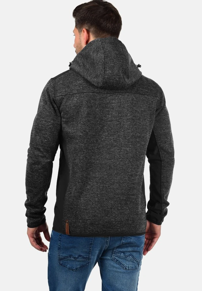 Meilleure vente đ INDICODE JEANS IDGROSVENOR - Sweat à Capuche Zippé - Charcoal âš â Image 2