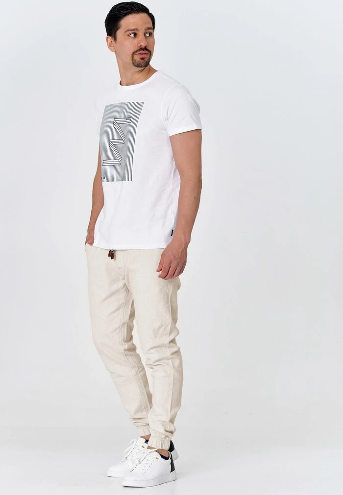 De gros ✨ INDICODE JEANS Pantalon Classique - Fog 😀 – Image 2