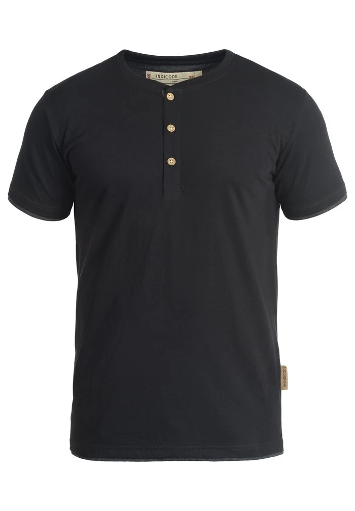 Meilleure affaire ⌛ INDICODE ⭐ JEANS IDTONY - T-shirt Basique - Black 😀 – Image 4