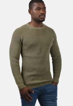 Remise ❤️ INDICODE 🥰 JEANS IDROCKFORD - Pullover - Dark Olive ⌛