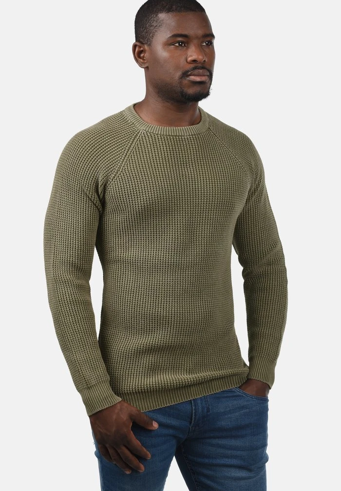 Remise ❤️ INDICODE 🥰 JEANS IDROCKFORD - Pullover - Dark Olive ⌛