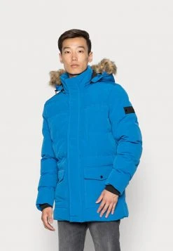 Nouveau ⭐ INDICODE 🧨 JEANS SHAW - Veste D'hiver - Baleine Blue ❤️