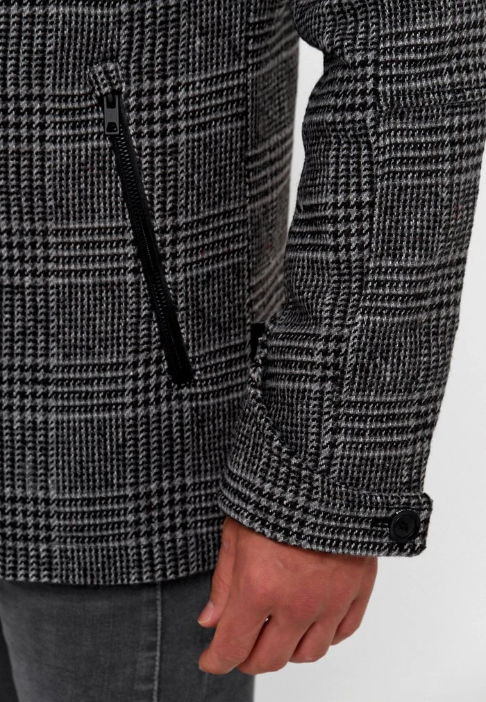 Grosses soldes 😉 INDICODE 😉 JEANS MÄNTEL BRITTANY - Veste Mi-saison - Raven ✔️ – Image 7