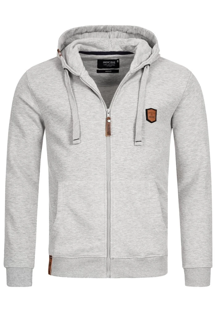 Les meilleures critiques de ⌛ INDICODE ⭐ JEANS Sweat à Capuche Zippé - Gray 🧨 – Image 5