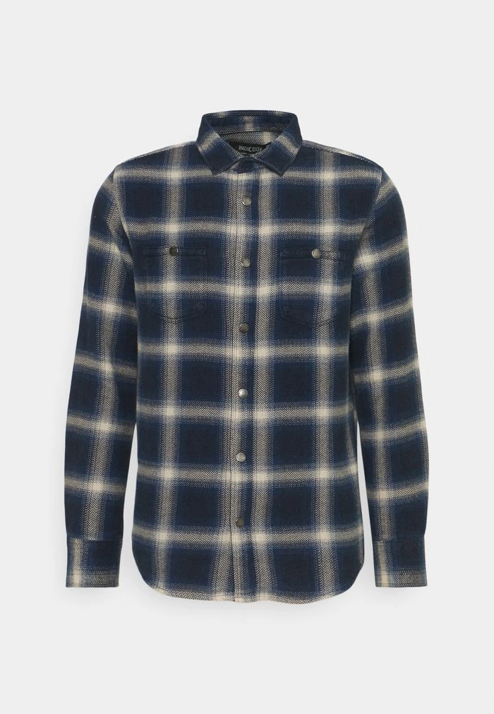 Le moins cher ⭐ INDICODE 🎉 JEANS CAMERON - Chemise - Navy 🌟 – Image 6