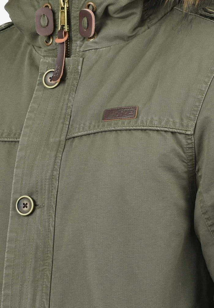 Grosses soldes 🎉 INDICODE 🔔 JEANS IDPULSOOR - Veste D'hiver - Green ⭐ – Image 5