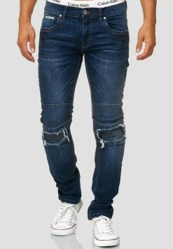 Bon marché 😀 INDICODE JEANS NEVADA - Jean Slim - Blue ❤️