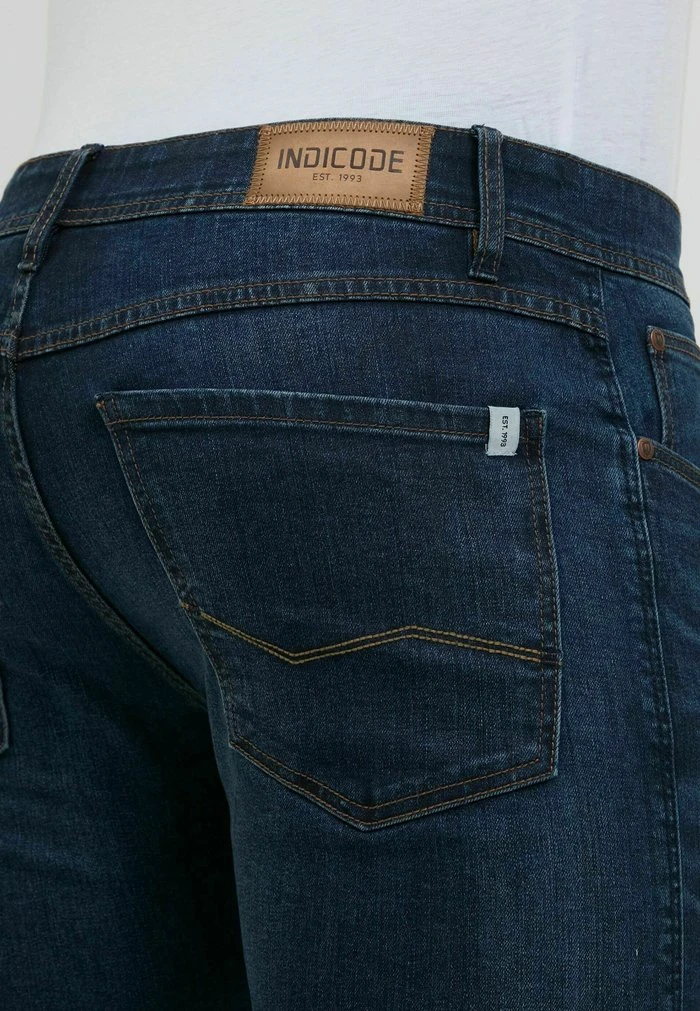 Meilleur prix 🤩 INDICODE JEANS IDGIULIO - Jean Slim - Blue 🔔 – Image 6