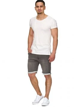 Meilleure affaire 💯 INDICODE JEANS KADIN - Short En Jean - Grey 🔔