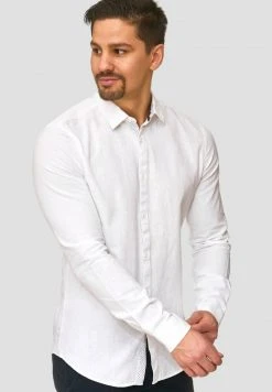 Sortie 😍 INDICODE JEANS Chemise - White ⌛