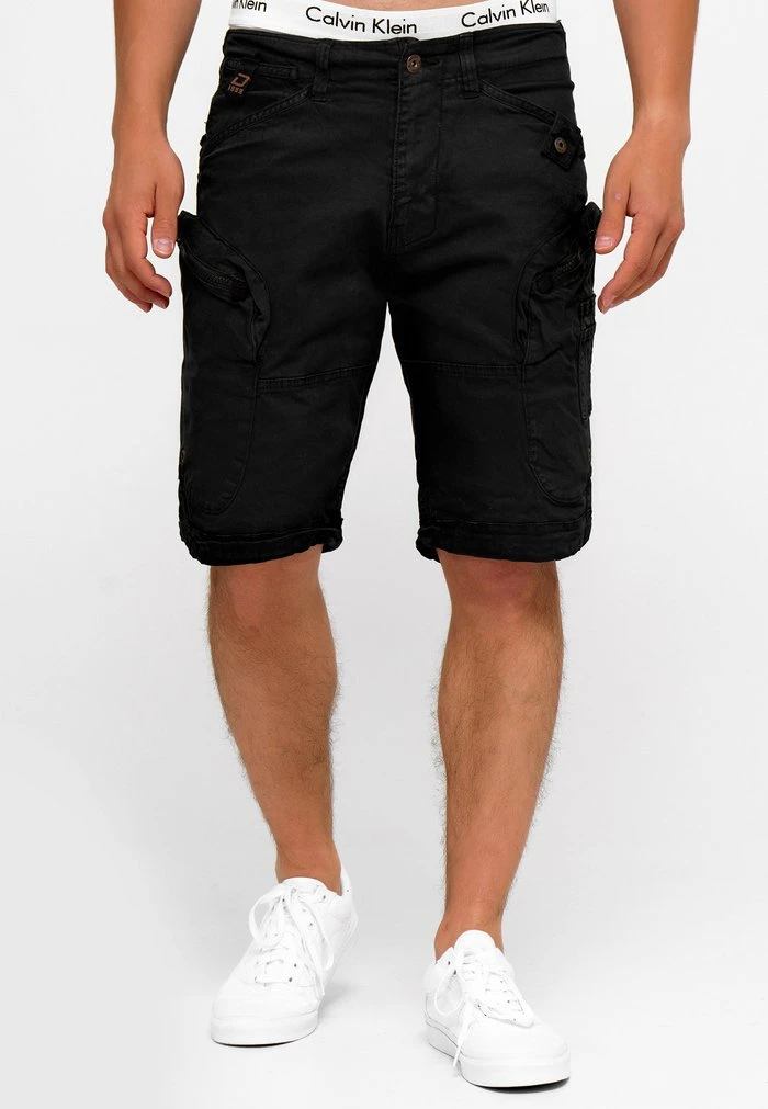 Sortie 🎉 INDICODE JEANS BOSA - Short - Black ✨