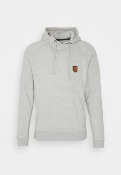 Vente flash 👏 INDICODE ✨ JEANS LITCHAM - Sweat à Capuche - Ltight Grey Mix ❤️